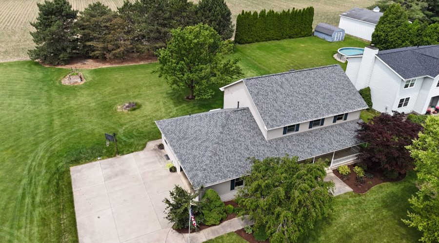 Completed roof replacement in Tuscarawas County, Ohio