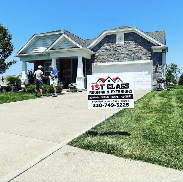 The 1st Class Roofing & Exteriors team