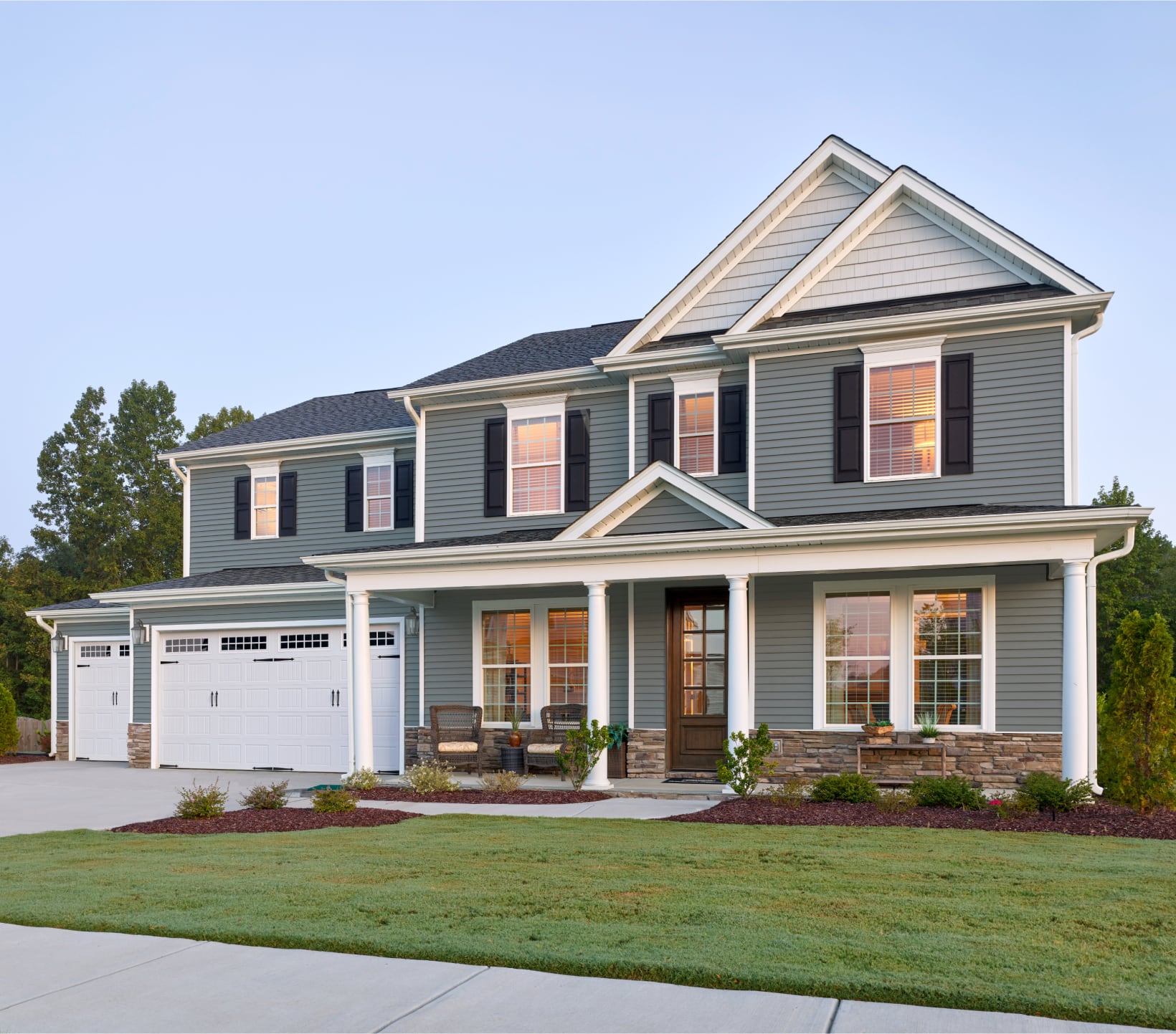 Ashton Heights vinyl lap siding